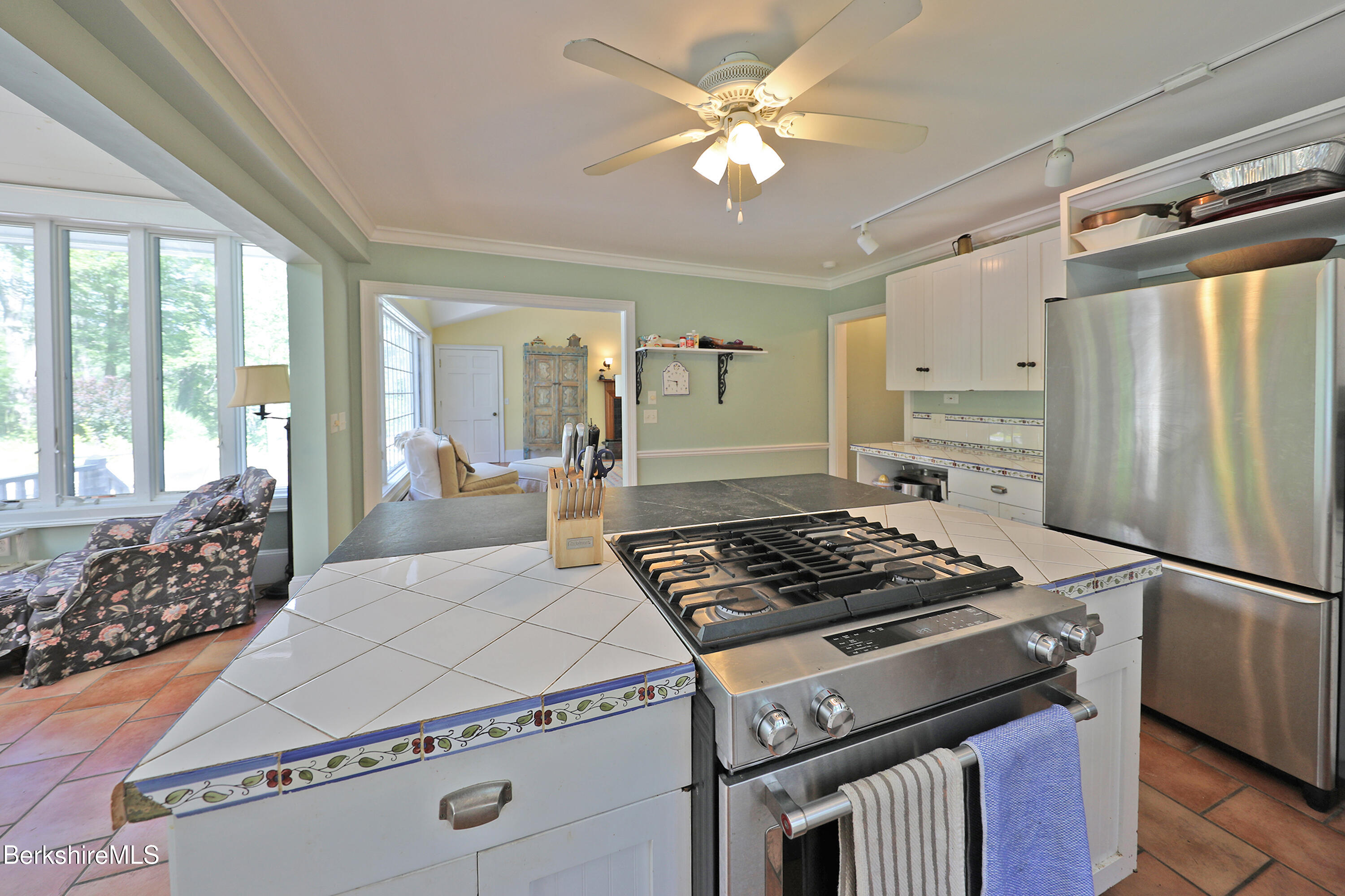 15 Interlaken Cross Road Stockbridge, MA 01262 - Photo 14 of 47 Large cooking island