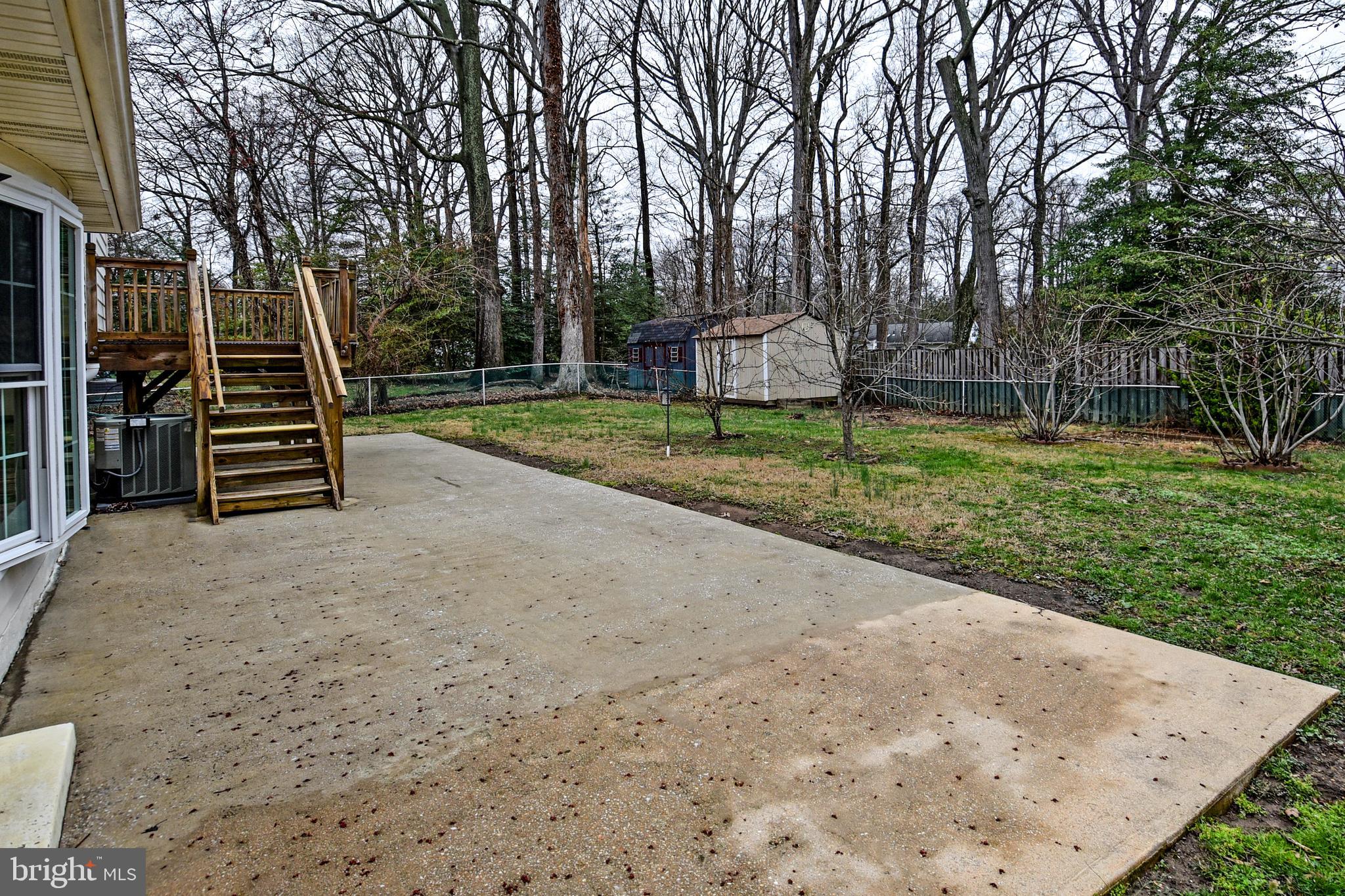 6218 Roblynn Road Laurel, MD 20707 - Photo 39 of 41 EXTERIOR REAR PATIO AND YARD