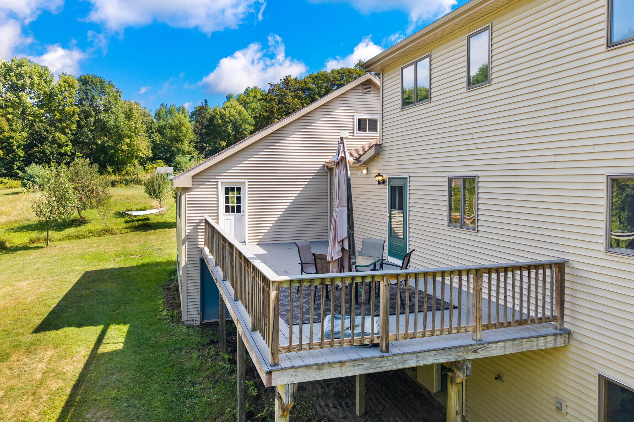 196 Case Road Winthrop, ME 04364 - Photo 48 of 65 Back deck view