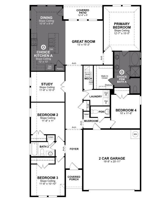 8713 Kentucky Derby Street Pilot Point, TX 76258 - Photo 11 of 11 Beazer Homes Saratoga Magnolia Floorplan.