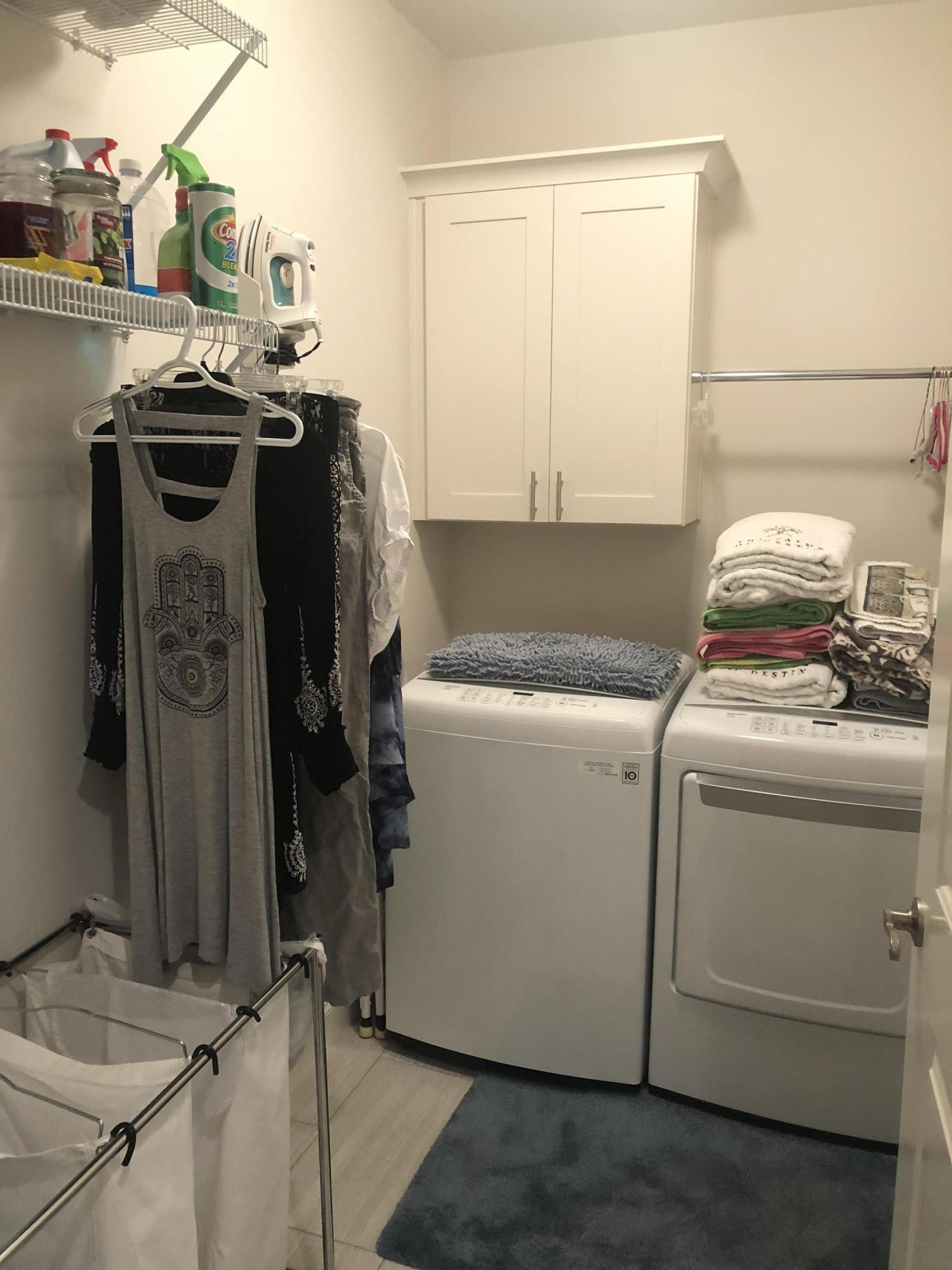 22 North Zander Way Santa Rosa Beach, FL 32459 - Photo 23 of 38 a utility room with dryer and washer
