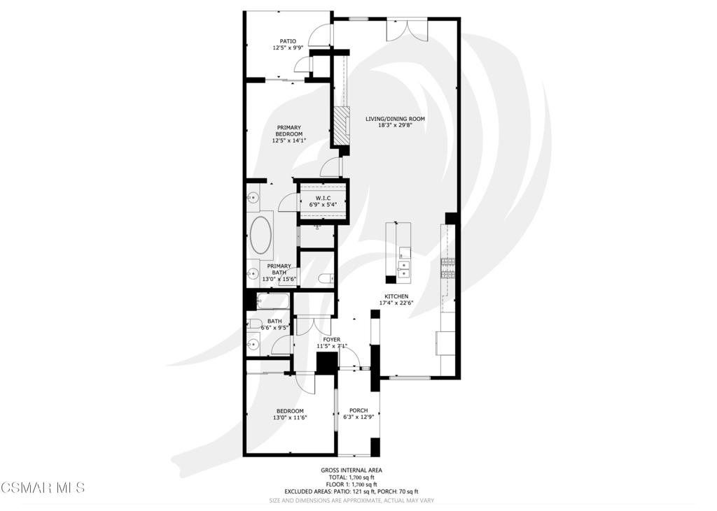 1415 Windshore Way Oxnard, CA 93035 - Photo 12 of 61 a picture of a floor plan