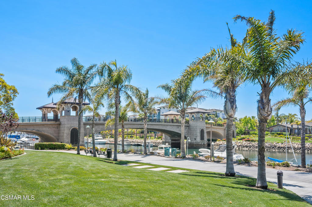 1415 Windshore Way Oxnard, CA 93035 - Photo 50 of 61 a view of a swimming pool with lawn chairs and a big yard