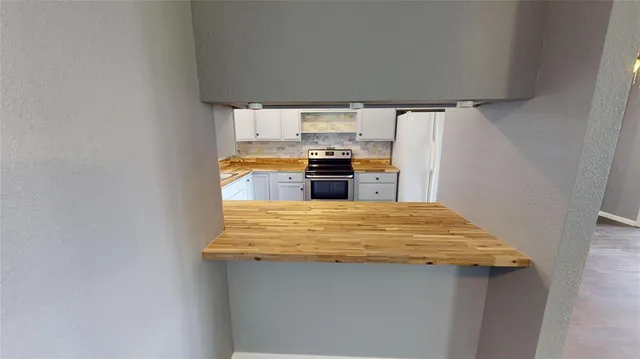 a room with storage and utility