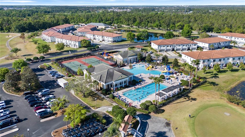 4531 Hillingdam Road Davenport, FL 33837 - Photo 36 of 36 an aerial view of residential houses with outdoor space