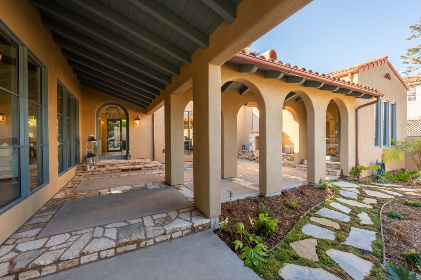 1014 Broncho Road Pebble Beach, CA 93953 - Photo 2 of 24 a view of a porch with seating space