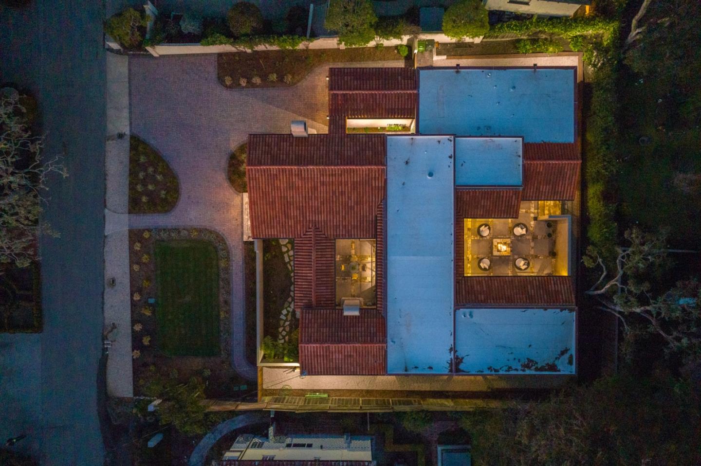 1014 Broncho Road Pebble Beach, CA 93953 - Photo 24 of 24 an aerial view of a house