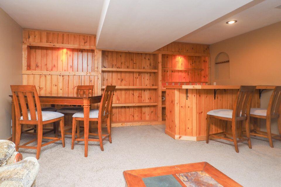 6591 Oak Grove Road Burlington, MI 49029 - Photo 15 of 19 basement bar