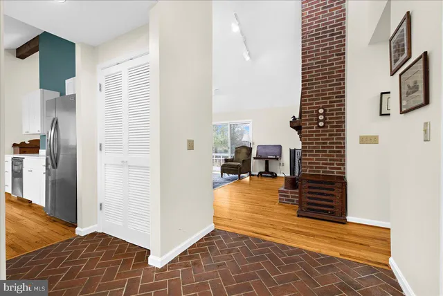 a view of a living room