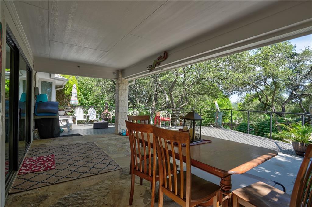 2513 Wanakah Ridge Drive Cedar Park, TX 78613 - Photo 28 of 34 a view of a dining room with furniture window and outside view