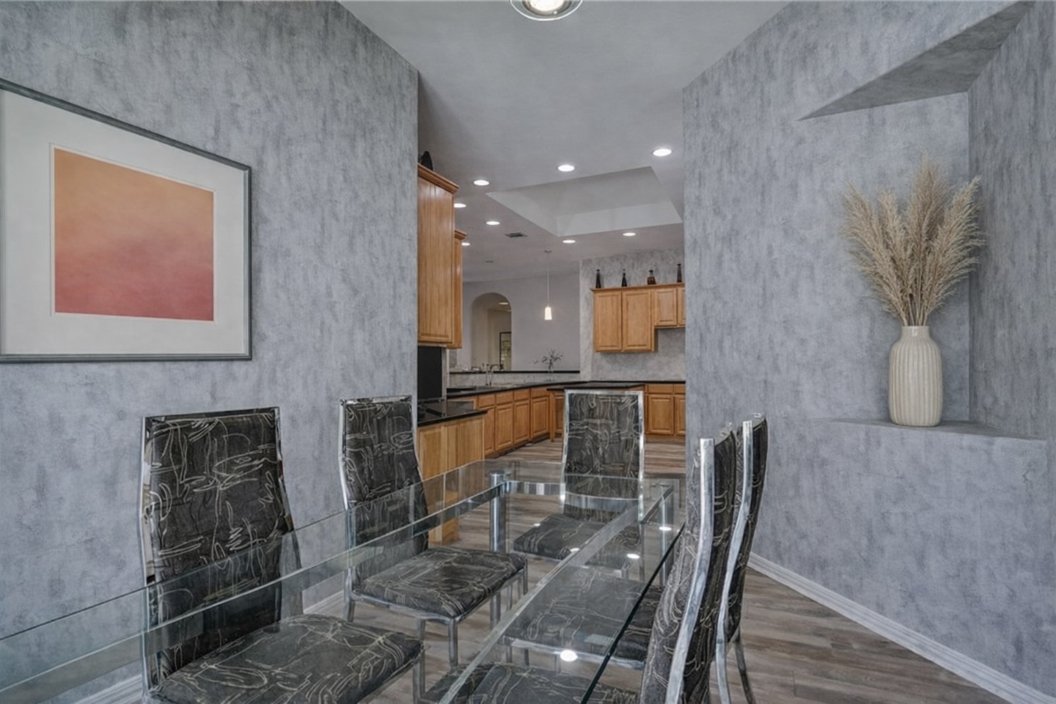 2513 Wanakah Ridge Drive Cedar Park, TX 78613 - Photo 9 of 34 a dining room with furniture and wooden floor