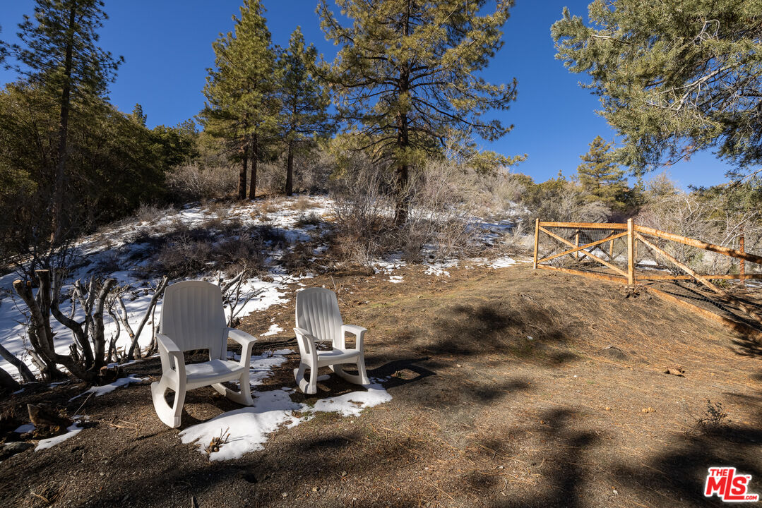 5212 Lone Pine Canyon Road Wrightwood, CA 92397 - Photo 31 of 42 a view of a yard with cars