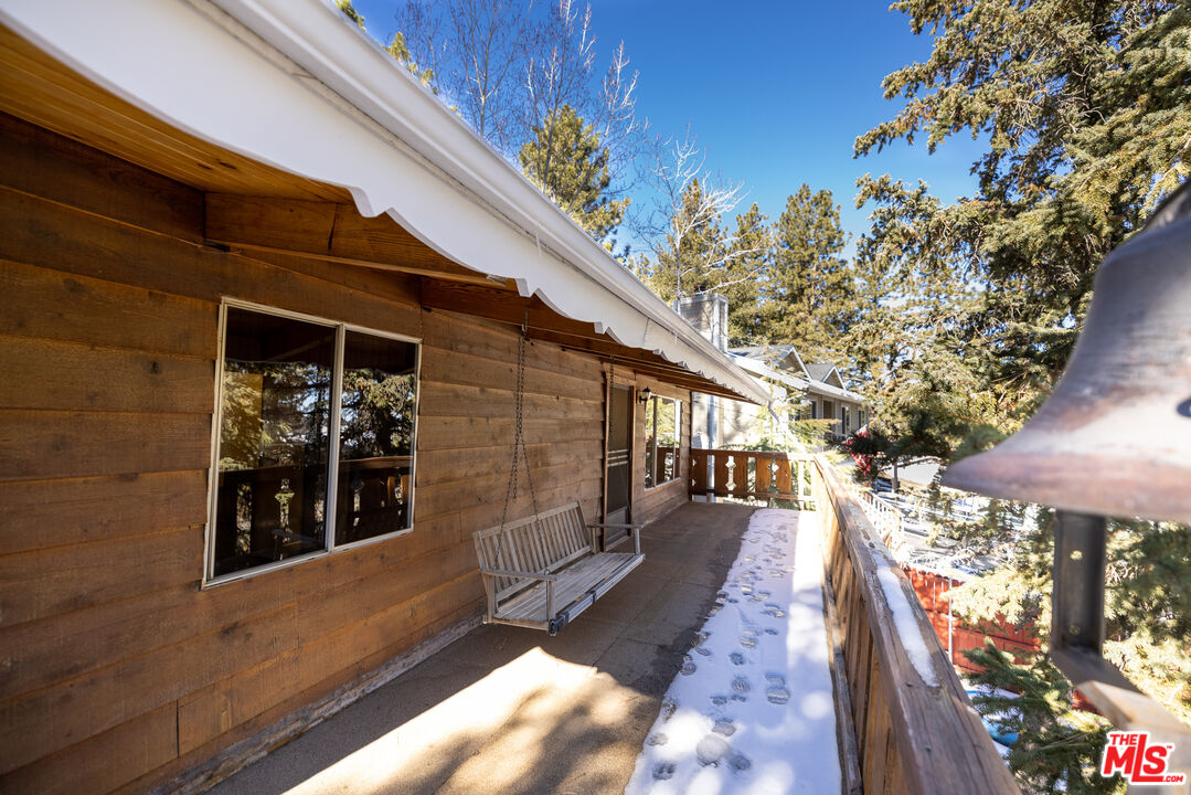 5212 Lone Pine Canyon Road Wrightwood, CA 92397 - Photo 38 of 42 a view of a pathway both side of building