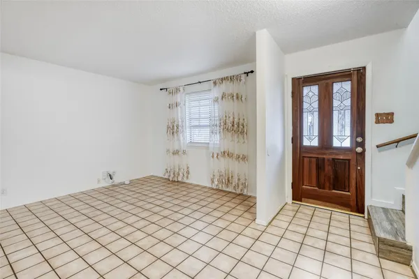 a view of empty room