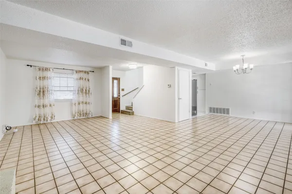 a view of empty room