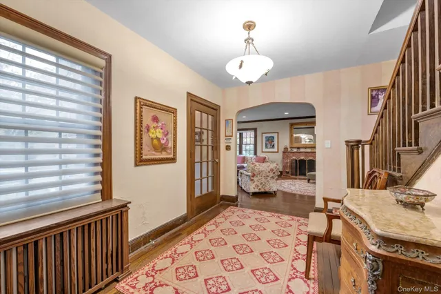 a very nice looking room with a large window