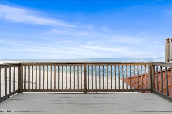 a view of a balcony
