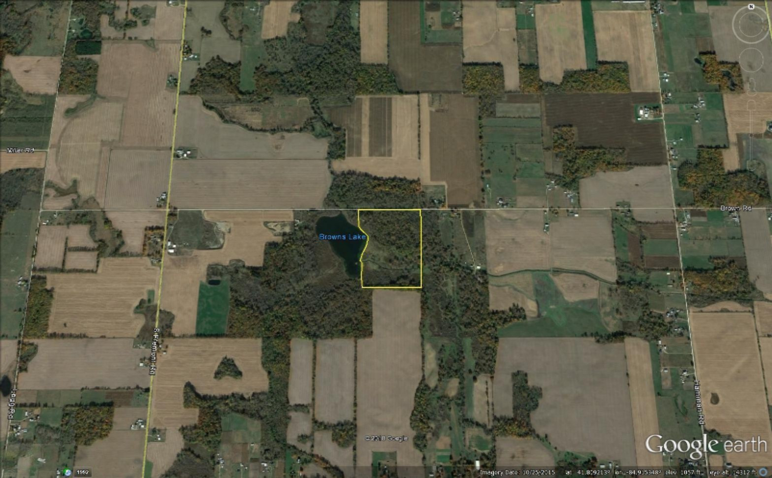 Brown Road Montgomery, MI 49255 - Photo 24 of 30 Golba Aerial 2
