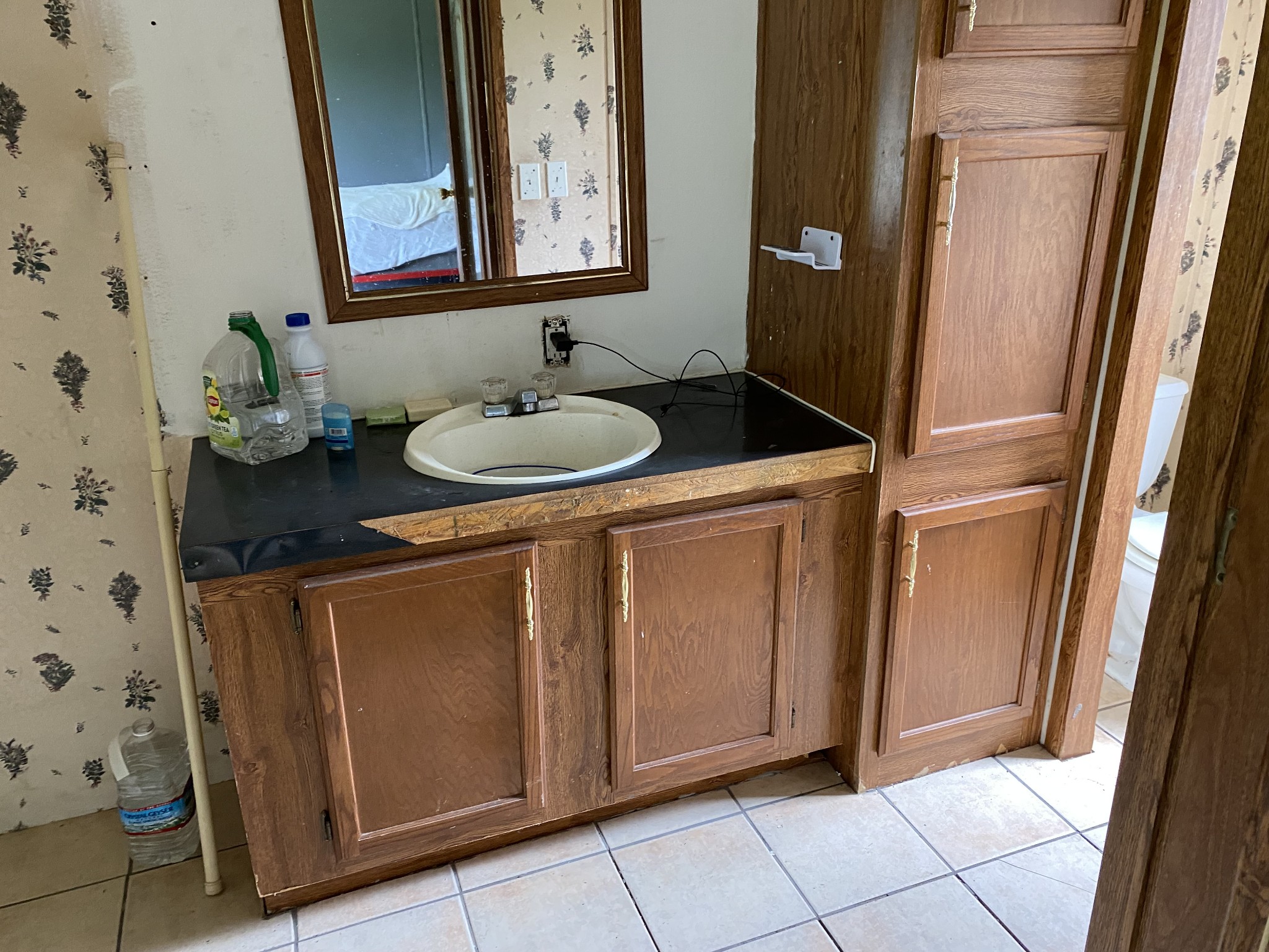 716 Calvert Ridge Road Westmoreland, TN 37186 - Photo 5 of 8 a bathroom with a sink and a mirror