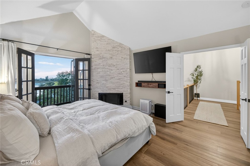 964 South Rim Crest Drive Anaheim, CA 92807 - Photo 35 of 69 a bedroom with a bed and a television