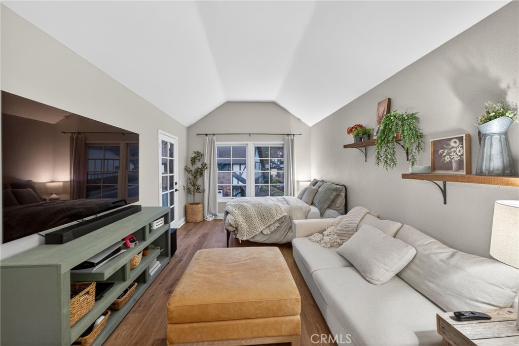 964 South Rim Crest Drive Anaheim, CA 92807 - Photo 48 of 69 a living room with furniture and a flat screen tv