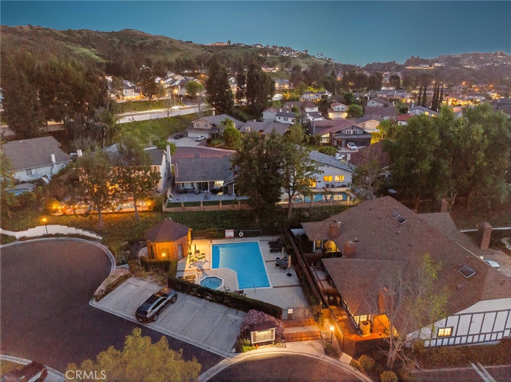 964 South Rim Crest Drive Anaheim, CA 92807 - Photo 67 of 69 an aerial view of residential houses with outdoor space