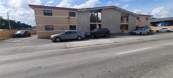 a car parked in front of a house