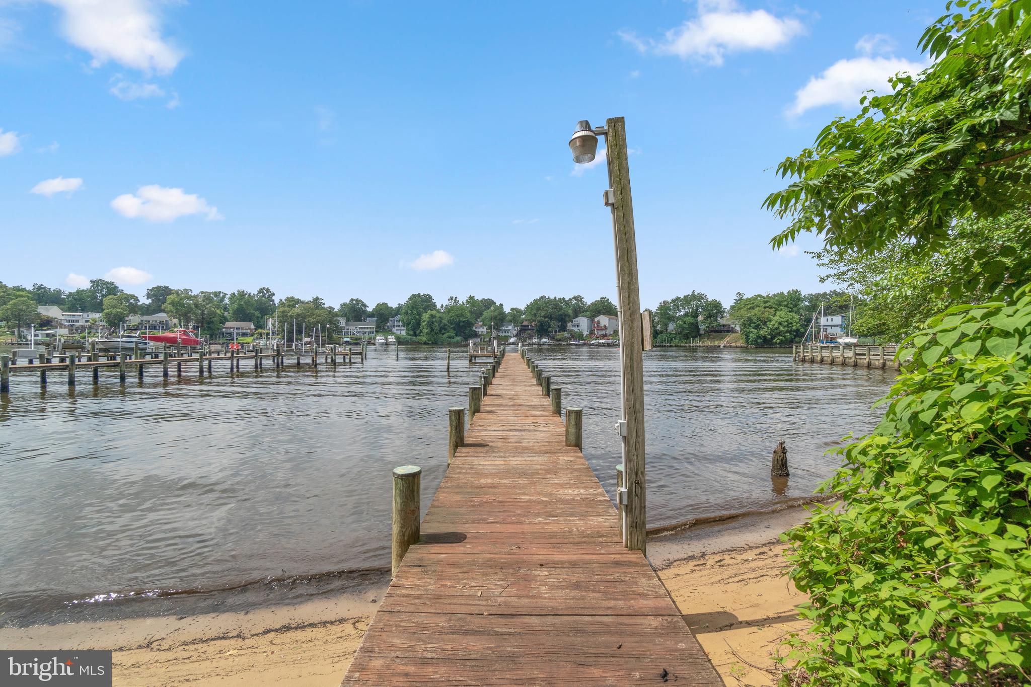 Pier and beach area