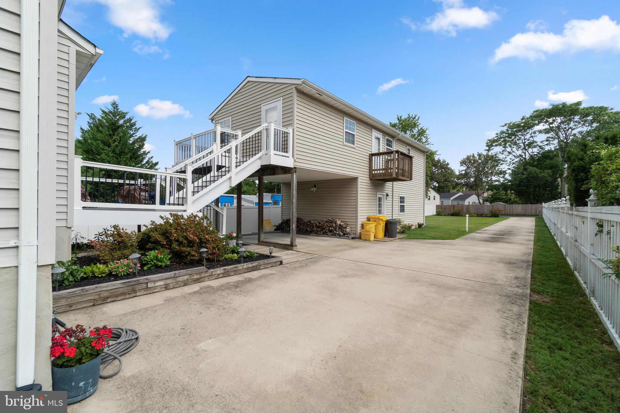 Detached garage with living space above