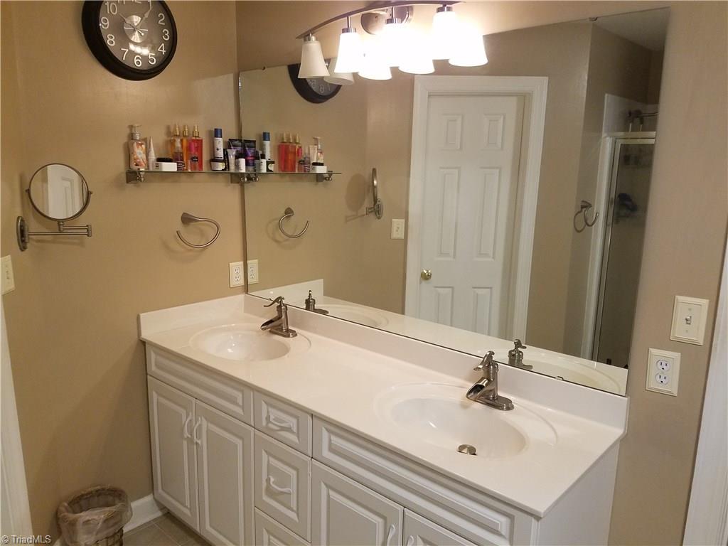 3102 Timberwolf Avenue High Point, NC 27265 - Photo 23 of 29 Master bath with Dual Vanity, updated hardware