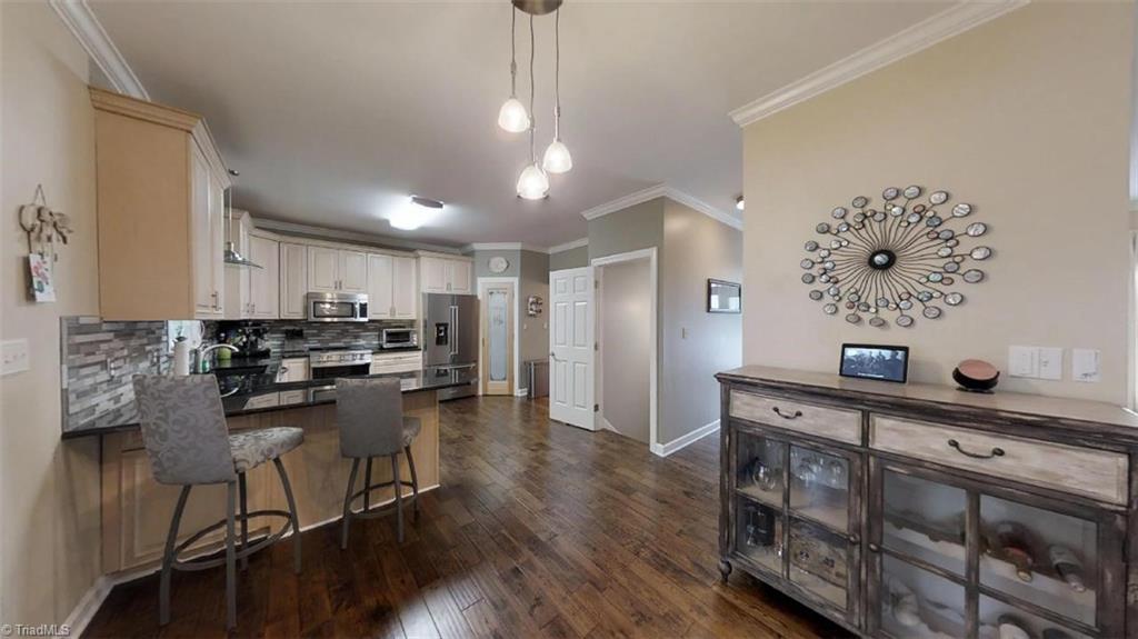 3102 Timberwolf Avenue High Point, NC 27265 - Photo 6 of 29 View from LR of breakfast area and Kitchen