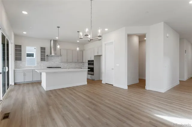 a view of empty room