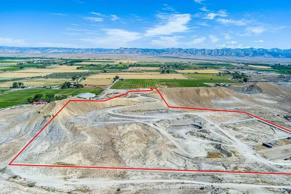 a view of a road with sunset view