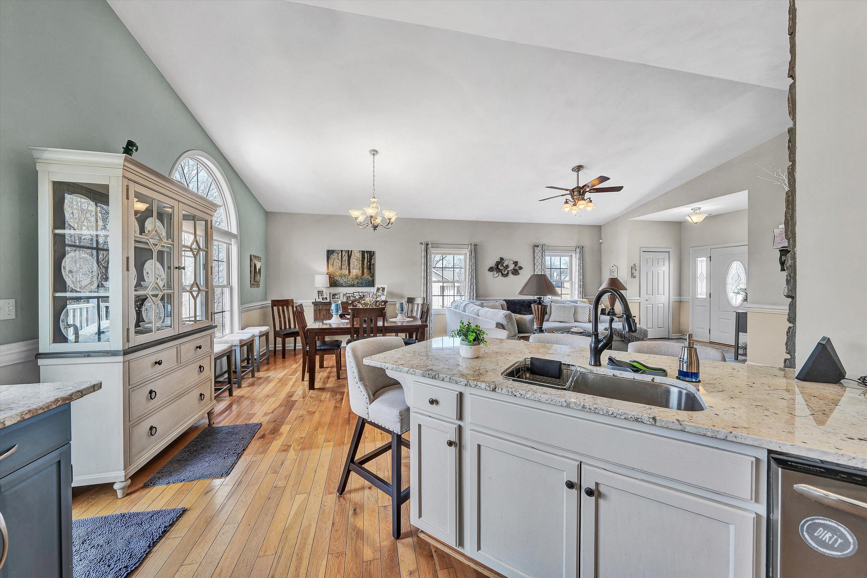 1615 Morewood Road Hardy, VA 24101 - Photo 14 of 46 a very nice looking living room with wooden floor