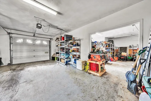 a view of storage and utility room