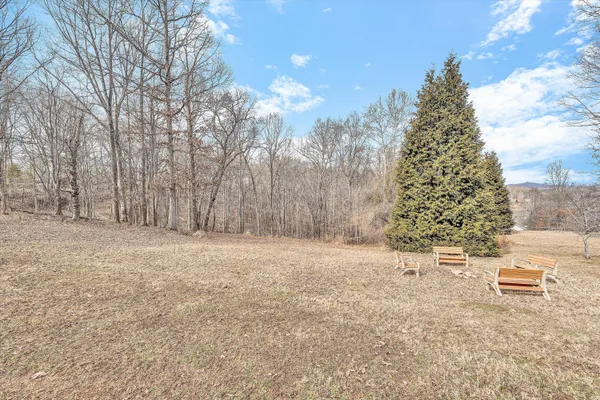 a house view with a outdoor space
