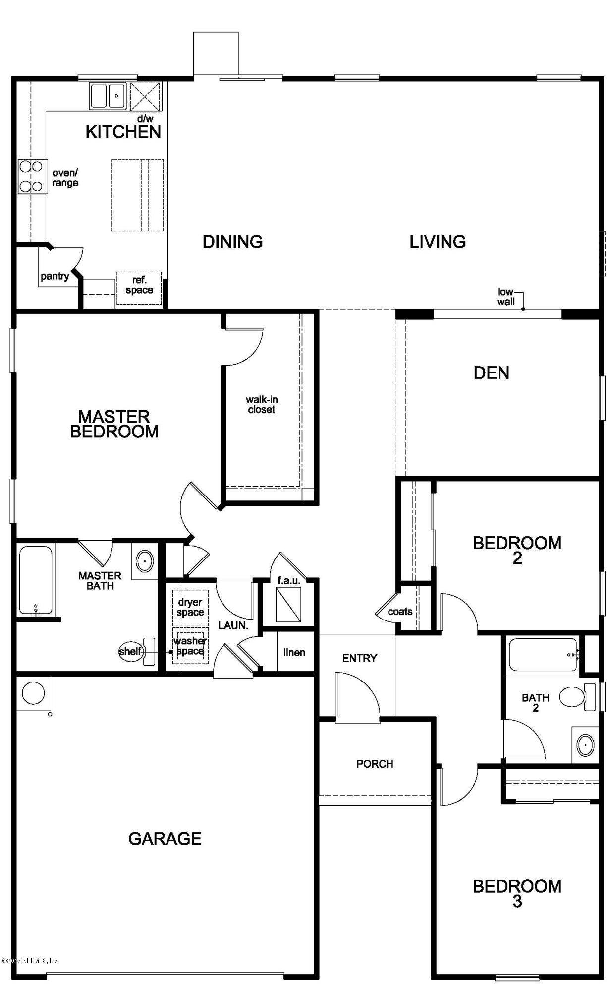 1202 Camp Ridge Lane Middleburg, FL 32068 - Photo 12 of 12 Floorplan