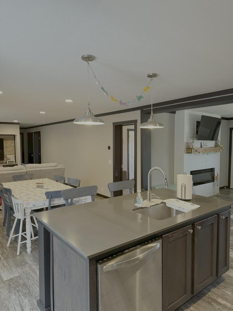35 Bergan Moore Road Murphy, NC 28906 - Photo 16 of 18 a kitchen with stainless steel appliances granite countertop a sink and a refrigerator