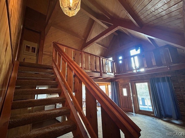 560 Talmadge Road Big Bear Lake, CA 92315 - Photo 16 of 20 Looking up at the loft