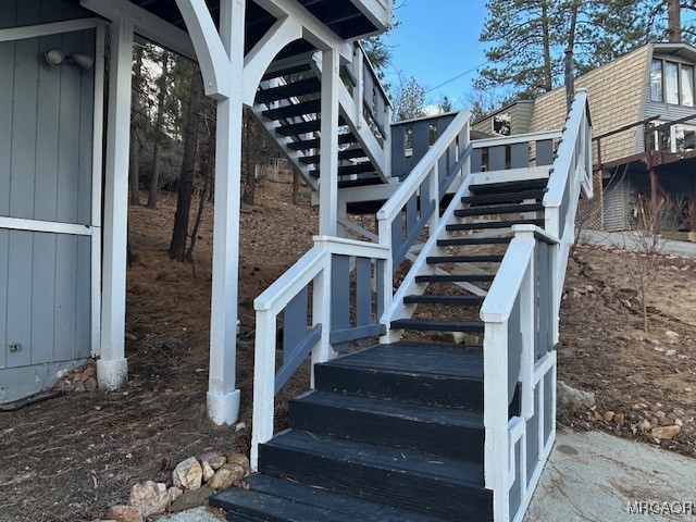 560 Talmadge Road Big Bear Lake, CA 92315 - Photo 2 of 20 Stairs to front door