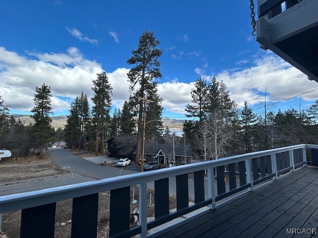 560 Talmadge Road Big Bear Lake, CA 92315 - Photo 3 of 20 View towards the lake