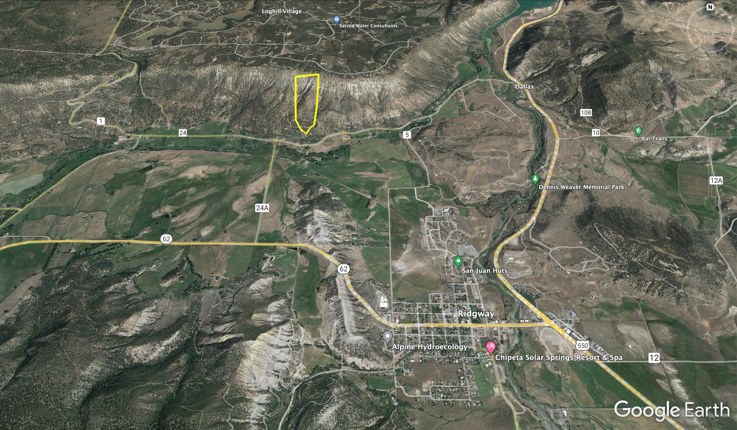 Tbd Shadow Lane Ridgway, CO 81432 - Photo 17 of 18 Proximity to Ridgway