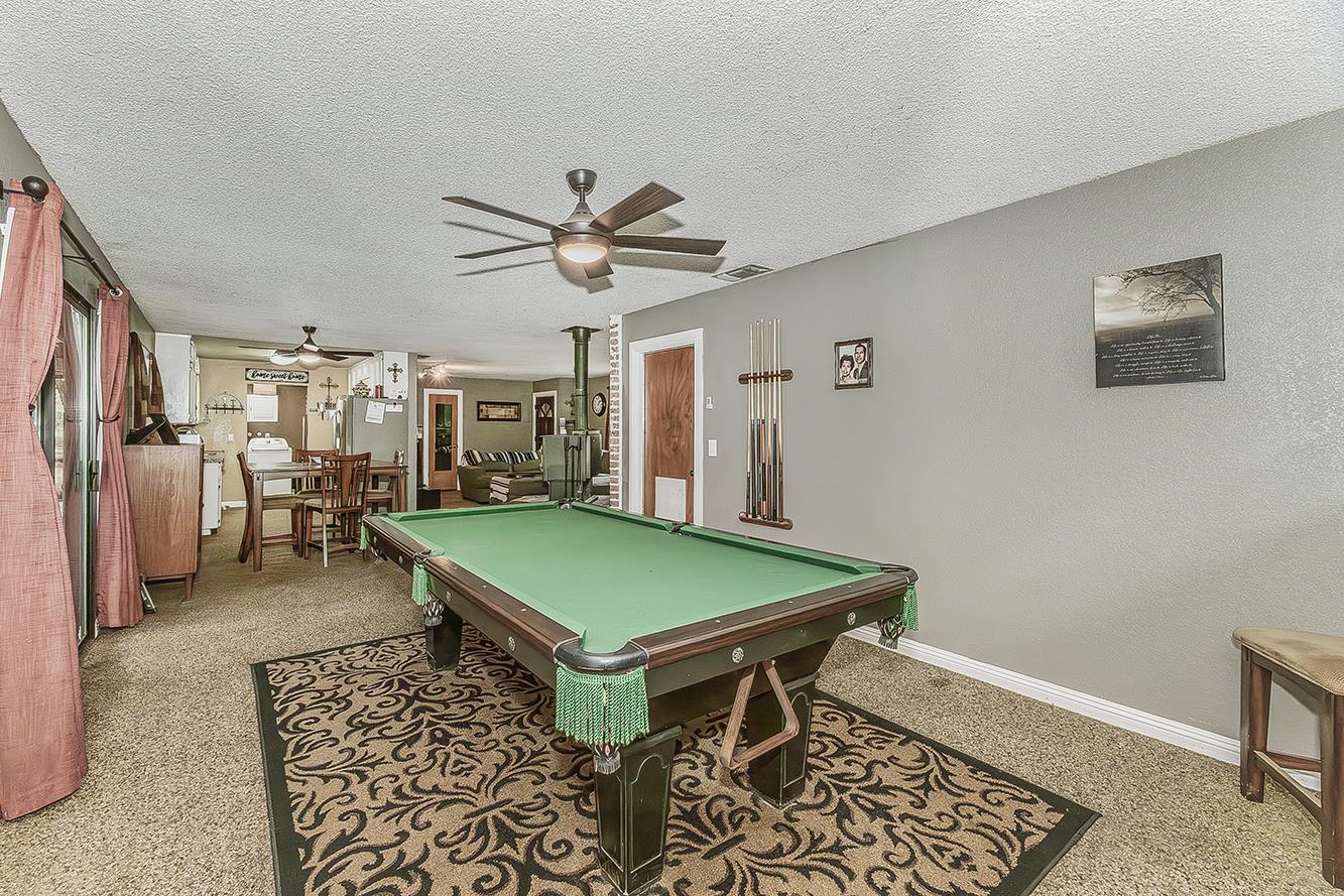 29545 Oak Meadow Road Tollhouse, CA 93667 - Photo 20 of 69 a room with pool table and wooden floor