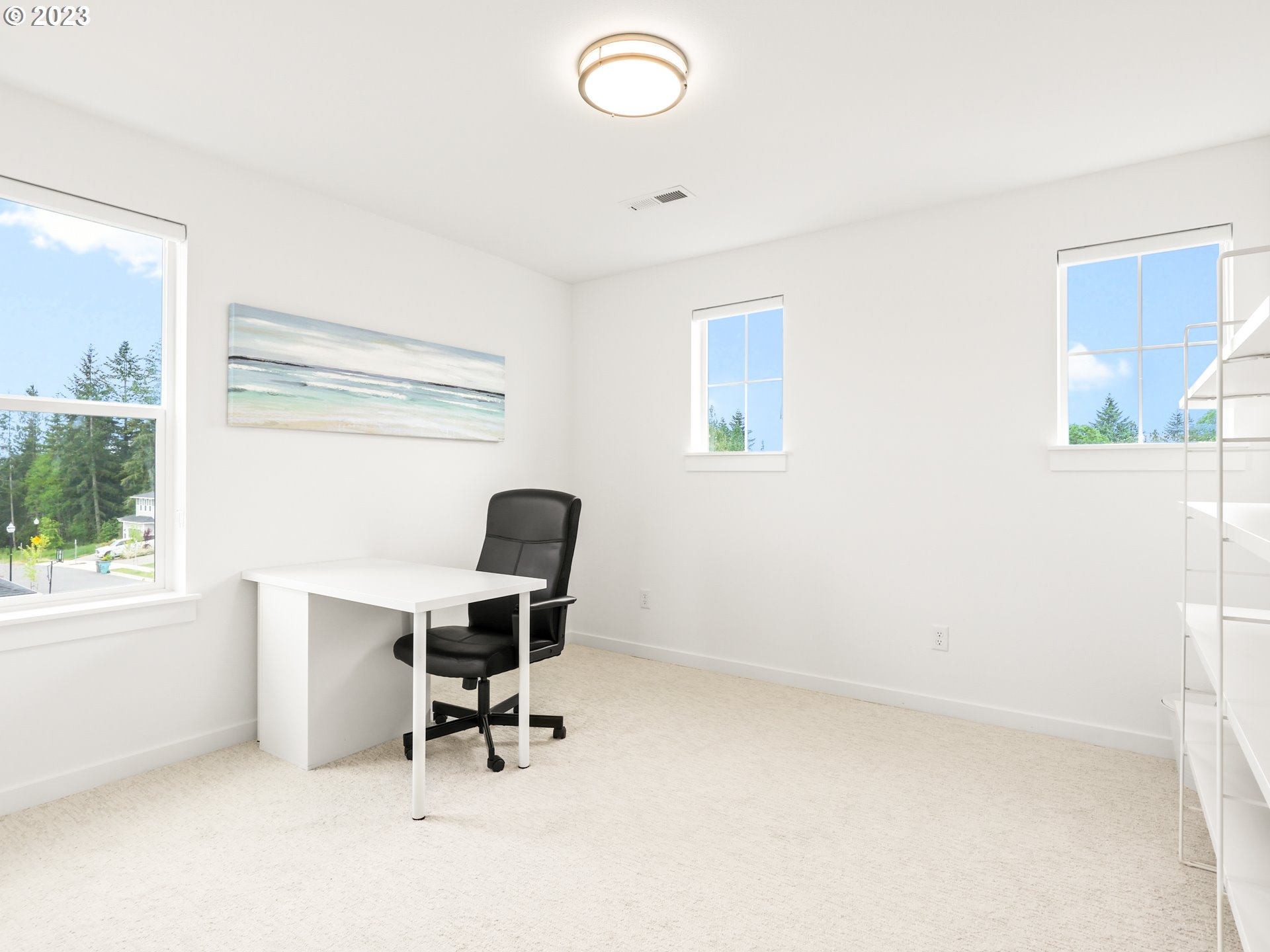 3005 North Mccanta Way Ridgefield, WA 98642 - Photo 25 of 37 a view of a workspace with a window