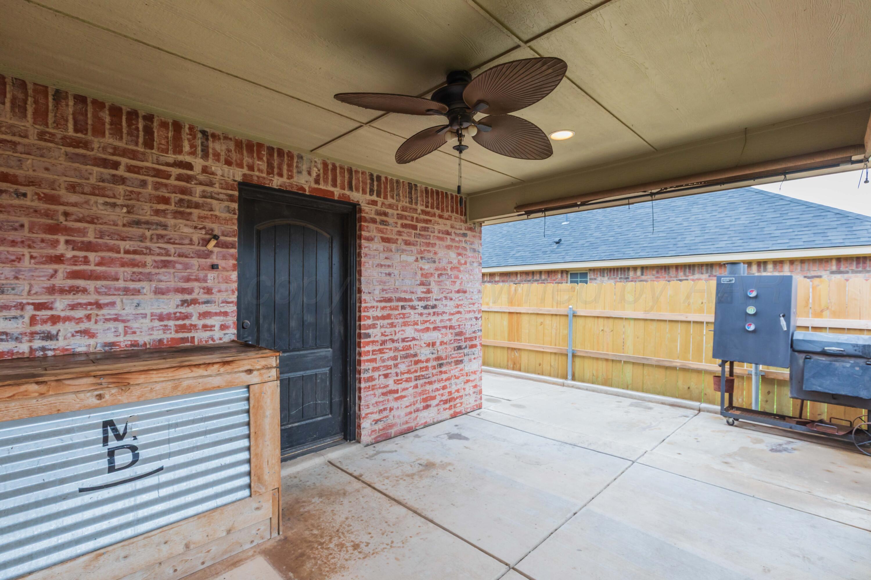 7 William Canyon Canyon, TX 79015 - Photo 14 of 44 SIDE PATIO VIEW 1