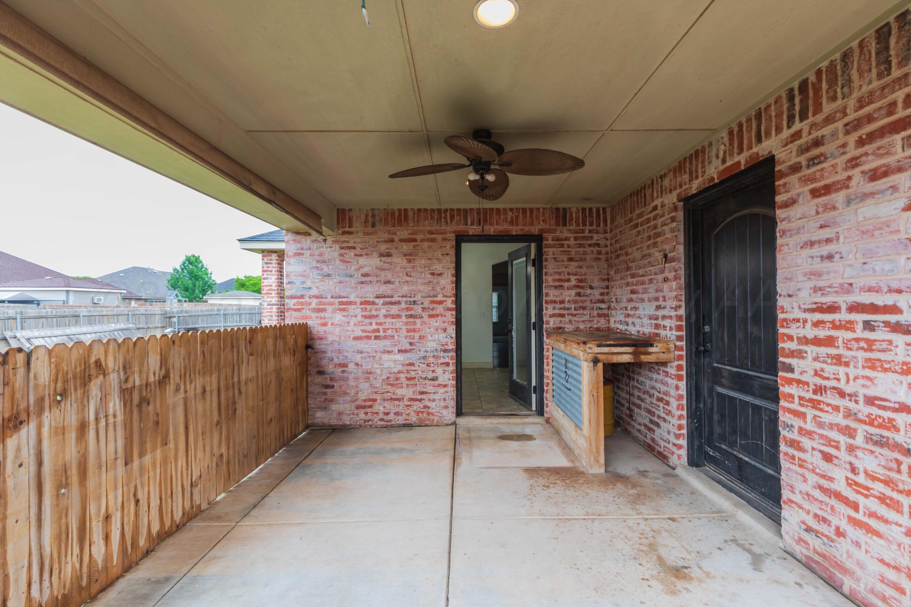 7 William Canyon Canyon, TX 79015 - Photo 16 of 44 SIDE PATIO VIEW 3