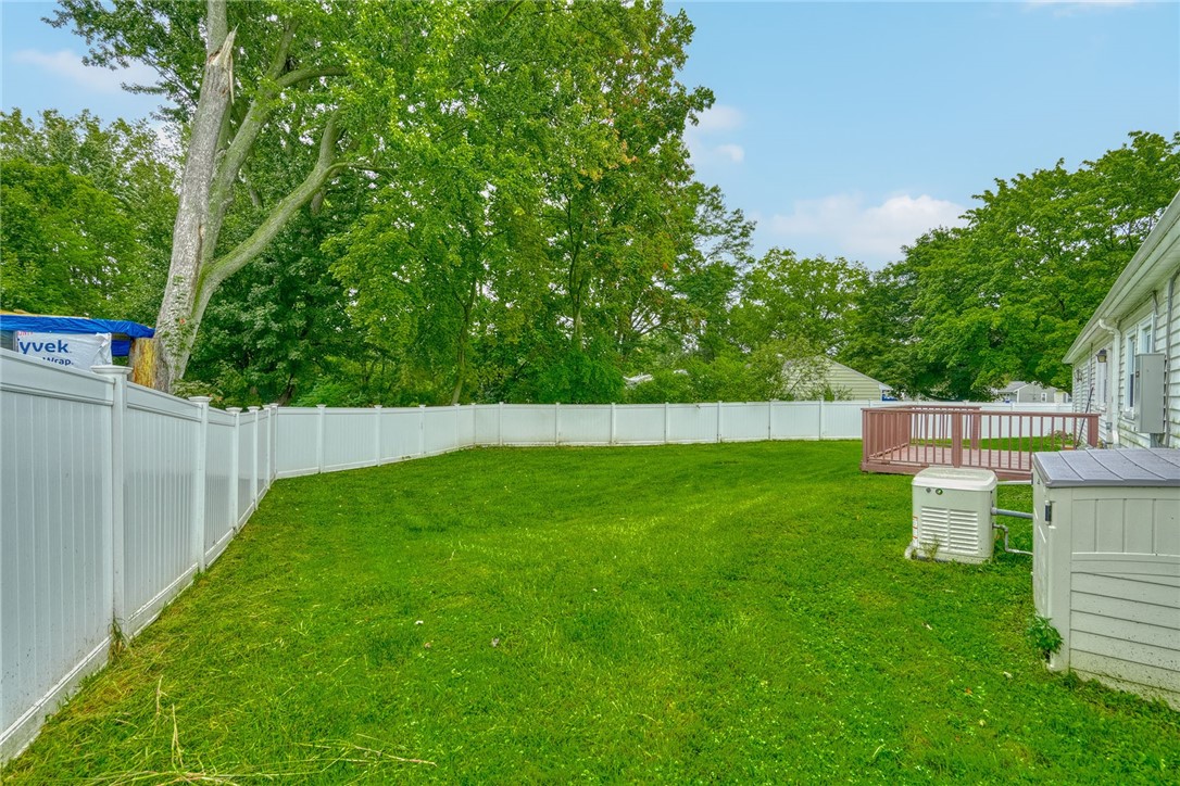 1252 State Road Webster, NY 14580 - Photo 38 of 43 FULLY FENCED BACKYARD