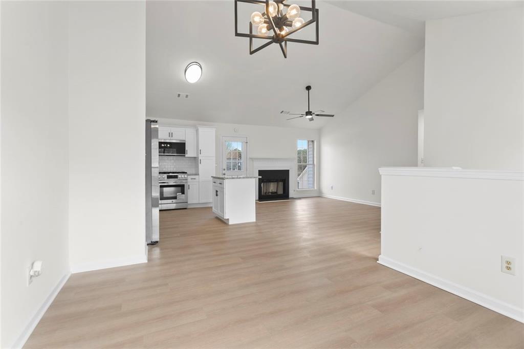 6608 Chesepeake Trail Rex, GA 30273 - Photo 9 of 32 a view of kitchen and refrigerator
