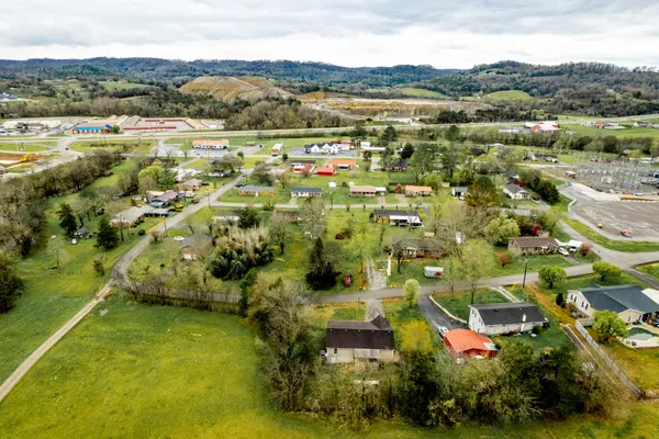 a view of lake with mountain