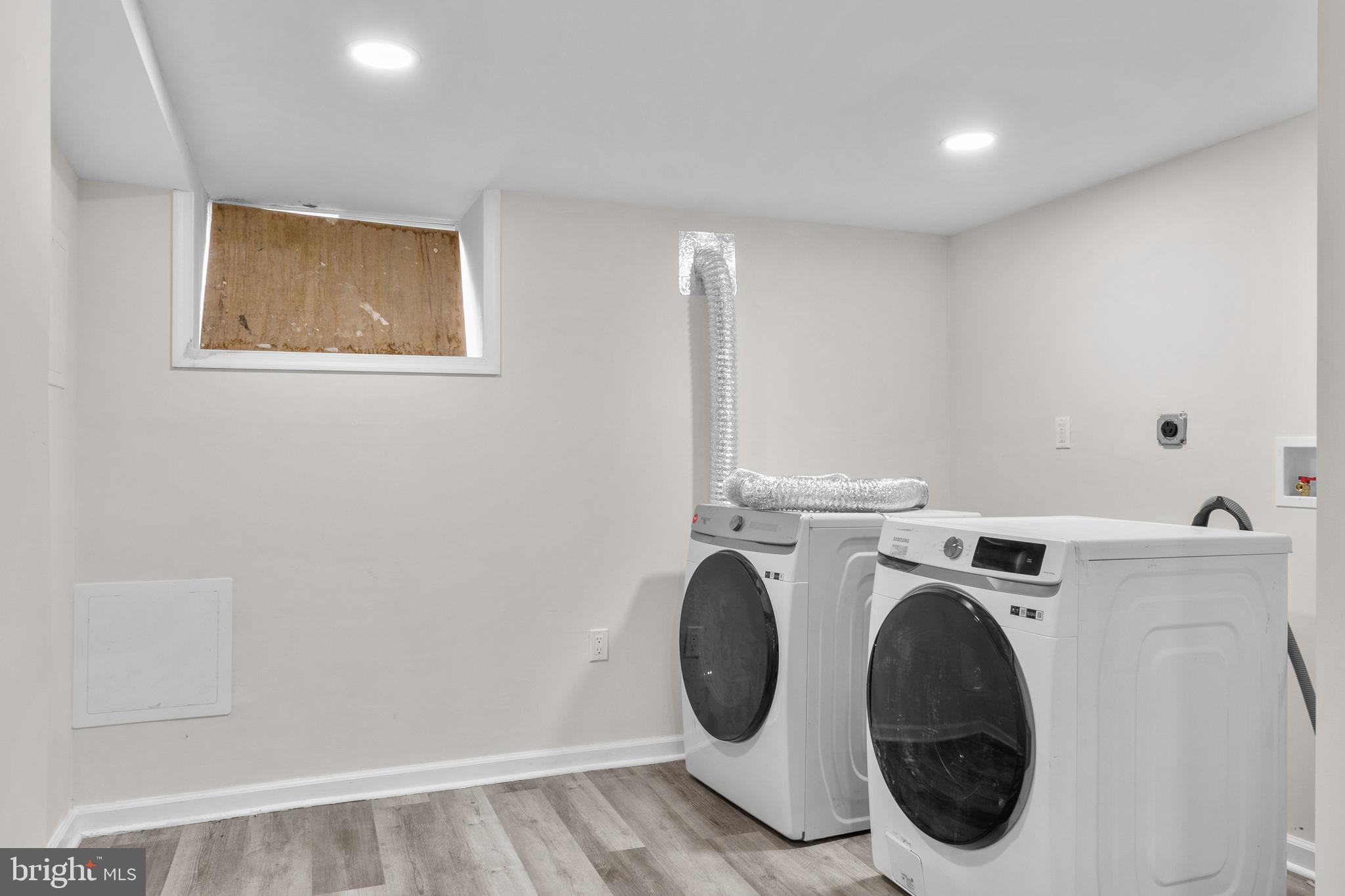5516 Catharine Street Philadelphia, PA 19143 - Photo 37 of 44 laundry area in basement= WASHER & DRYER included